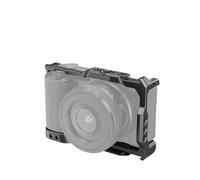 Compatible con SmallRig 3538B, Compatible con Jaula de cámara Mejorada Sony ZV-E10 con Mango de Silicona y Placa de liberación rápida(Cage)