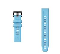 Compatible con Smartwatch Correa de reloj de liberación rápida Correa de silicona oficial con hebilla de metal para Smartwatch Bandas Coletero Banda (E, One Size)