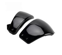 Compatible Con Softail Street Bob Deluxe 114 FLDE FXBB FXST FLSL FXLR FLHC 2018-22 Panel De Cubiertas De Carenado Lateral De Batería Tapa de celda de batería tapa de batería de motoci(Black)