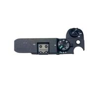 Compatible con Sony ILCE-7CM2/A7C2/A7CII - Conjunto de Tapa Superior con Interruptor de Modo, Pieza de reparación de cámara(Black)