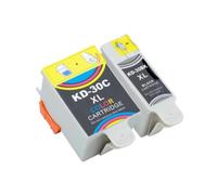 Compatible con Suministros de Impresora Cartucho de Tinta 30XL para ESP C310 C110 C315 1.2 3.2 3.2S Office 2150 2170 Hero 2.2 3.1 4.2(1set 2colors)
