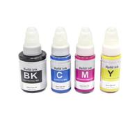 Compatible con Suministros de Impresora GI190 GI-190 GI 190 G2110 G3110 Tintas de Recarga de Tinta de Botella a Base de Agua de Color compatibles(4X Bottle-BKCMY)
