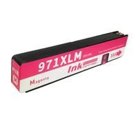 Compatible con Suministros de Impresora Officejet Pro X451dn X451dw X476dn MFP X476dw MFP X551dw X576dw MFP para número de Pieza 970 971 970XL 971XL(HP971Magenta)