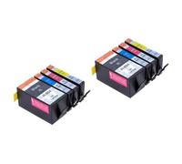 Compatible con Suministros de Impresora para 934 935 934xl 935XL 934 Officejet Pro 6230 6830 6835 6812 6815 6820(2set 8colors)