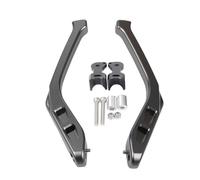 Compatible con Super SOCO TS Lite Pro TS 1200R TSX Motocicleta Ajuste Universal manija Trasera del Pasajero manija del Asiento Trasero Barra de Agarre reposabrazos(Grey)