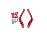 Compatible con Super SOCO TS Lite Pro TS 1200R TSX Motocicleta Ajuste Universal manija Trasera del Pasajero manija del Asiento Trasero Barra de Agarre reposabrazos(Red)