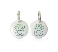 Compatible con Sureflap Surefeed Microchip Rfid Collar Etiquetas de repuesto de llave de disco (paquete de 2)