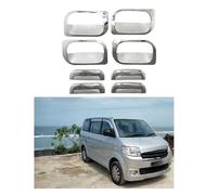 Compatible con Suzuki APV van Arena GX 2004-2012 Car La manija de la puerta del tazón Cubre ABS Cromo Accesorios Pegatinas Car Styling 8 piezas