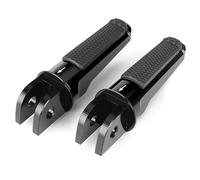 Compatible con Suzuki for B-KING 2008-2011 for GSR600 2006-2011 for GSR750 2011-2016 Estriberas delanteras y traseras for motocicleta Piezas del pedal conductor pasajero Pedal de(Black,Front)