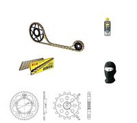 Compatible con Suzuki GSR 600 2006-2010 Kit TRANSMISION para Moto Cadena Did 525VX3 LUN 114 / ESLABONES, PIÑON DE Acero P525-Z48, PIÑON P525-Z16 ESPECIFICO para Motocicletas
