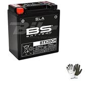 Compatible con Suzuki LT A X KingQuad 700 2005-2007 BATERÍA Lista para Usar BS BTX20CH SLA BATERÍAS Carga SELLADA 18 AH AMPERIO 12 Volt 150X87X161