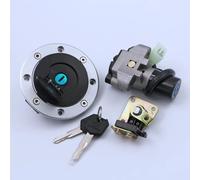 Compatible Con Suzuki Para GSX400 Para FJ Para FK Para FAK Para FL Para GK74A 1988 1989 1990 Interruptor De Encendido De Motocicleta Tapa De Combustible Bloqueo Con Llave Interruptor de encendido