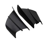 Compatible con Suzuki para GSXR 600 para GSXR 750 para GSXR 1000 para Vstrom 650 para Burgman 400 Alerón De Motocicleta ala Aerodinámica Winglet aerodinámico ala Deflector(Matte Black)