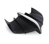 Compatible con Suzuki para GSXR600 para GSXR750 para GSXR1000 para Hayabusa Accesorios Carenado ala Lateral Deflector Spoiler Deflector Spoiler Alerones de ala de Motocicleta(Black Glossy)