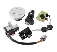 Compatible con Suzuki VZ1500 Boulevard M90 2016 2017 2018 2019 Juego de Llaves de Bloqueo de Tapa de Combustible de Interruptor de Encendido de Motocicleta 37000-40880 37000-40881