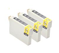 Compatible con T0801 T0802 T0803 T0804 T0805 T0806 Cartucho de tinta de color de ajuste universal para la foto de lápiz óptico R265 RX610 Modelos de impresora Reemplazo de terceros(3pcs Black)