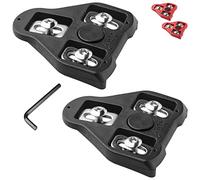Compatible con tacos de bicicleta Peloton Look Delta (9 grados), juego de tacos de bicicleta de interior y bicicleta de carretera, compatible con pedales y zapatos de bicicleta de interior Peloton