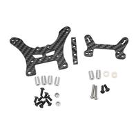 Compatible con Tamiya DF-02 Accesorios para Mejora De Coche A Control Remoto 2 Piezas De Amortiguador Delantero Y Trasero con Diseño De Fibra De Carbono Piezas Coche RC