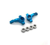 Compatible con Tamiya DT04 58741 1/10 RC Accesorios De Modificación De Actualización De Coche Piezas 2 Uds Copas De Dirección De Metal Accesorios Coches RC(Blue)
