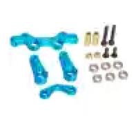 Compatible con Tamiya DT04 58741 1/10 RC Accesorios De Modificación De Actualización De Coche Piezas Componente De Dirección De Metal Accesorios Coches RC(Blue)