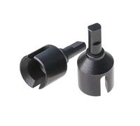 Compatible con Tamiya DT04 58741 1/10 RC Mejora De Coche Modificación Piezas Accesorios 2 Unidades Copa De Transmisión Trasera De Acero Accesorios Coches RC