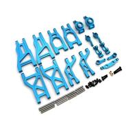 Compatible con Tamiya Electric para Hornet Wasp para EVO 58742 DT02 DT03 1/10 RC Coche Piezas Upgrade Juego De 8 Metálicas Brazos Suspensión Desgaste Accesorios