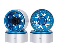 Compatible con Tamiya para Axial para SCX10 para Traxxas para TRX4 para TRX6 D90 para Redcat Gen8 D110 1/10 Coche Radiocontrol Piezas Llanta Bloqueo Cuenta RC Coches Piezas