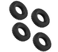 Compatible con Tamiya para Tractor RC Car Truck 4 Piezas Neumáticos De Goma Neumáticos De Rueda con Esponja para Accesorio RC 1:14 Neumático De Goma Neumático De Coche RC RC Ruedas Llantas(D)