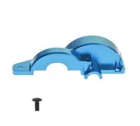 Compatible con Tamiya para TT02 para TT-02 1/10 RC Actualización De Coche Piezas De Repuesto Accesorios Cubierta De Engranaje De Motor De Metal Accesorios Coches RC(Blue)