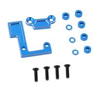 Compatible con Tamiya para TT02 TT02D para TT02B 1/10 RC Piezas De Coche Juego De Soportes Metálicos para Cojinetes De Eje Principal Soporte De Engranaje TATT-074 Accesorios Coches RC(Blue)