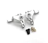 Compatible con Tamiya XV02 XV-01 1/10 RC, Piezas De Modificación De Actualización De Coche, Accesorios, Componentes De Copa De Dirección De Metal Accesorios Coches RC(Silver)