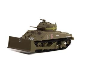 Compatible con Tanque M4 Sherman Dozer Movimiento de Tierras Battalion 64 Series 2" Verde 1:64 Greenlight 61020C