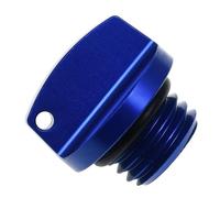 Compatible con Tapa de cárter de Motocross Universal, tapón de Cubierta de Tornillo de llenado de Aceite de Motor, reemplazo del Mercado de Accesorios M20x2.5(Blue)