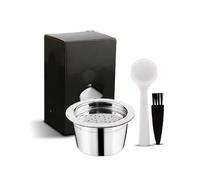 Compatible Con Tchibo, Compatible Con Cafissimo, Máquina De Ajuste De Cápsulas De Café Reutilizables, Piezas De Acero Inoxidable K Fee(Set4)