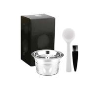 Compatible Con Tchibo, Compatible Con Cafissimo, Máquina De Ajuste De Cápsulas De Café Reutilizables, Piezas De Acero Inoxidable K Fee(Set1)