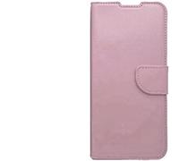 Compatible con TCL 403 / T431A T431D T431E Funda cover Stand Flip Libro Gel Portafolios Protección Pantalla Cierre Magnético Eco Cuero Porta Tarjetas Ranura Tarjeta (Rosa)