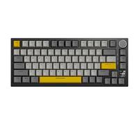 Compatible con Teclado mecánico for Juegos Ajazz AK820 Pro 75% Bluetooth/inalámbrico con Pantalla TFT a Color y Perilla for PC(Flying Fish Switch,AK820PRO Gray)