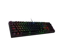 Compatible con Teclado mecánico for Juegos Redragon K582 SURARA RGB con retroiluminación LED de 104 Teclas, interruptores Rojos lineales y silenciosos