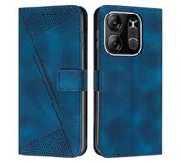 Compatible con Tecno Spark GO 2023 Billetera Plegable Funda para Teléfono Tarjetero Funda con Solapa Funda para Teléfono Correa de Muñeca Funda para Teléfono Compatible con Tecno Spark GO 2023 (Mor)
