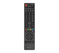 Compatible con televisores Toshiba, paquete incluido, batería alcalina para JVC RM-C2113LT-49N552A LT-55N552A, preprogramada, infrarrojo de