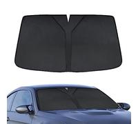 Compatible con Tesla Model Y Juniper 2024 2025, parasol para parabrisas, parasol para parabrisas de coche, fácil de usar, plegable