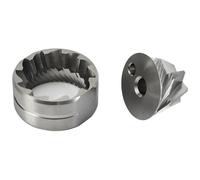 Compatible con Timemore Chestnut C/C2/C3/C3S 38mm 6-Core molinillo de café de acero inoxidable juego de fresas piezas de repuesto