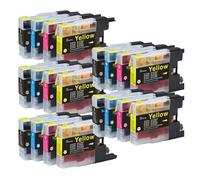 Compatible con Tinta Brother LC1280 for LC1240 LC1220 for MFC-J280W,MFC-J425W,MFC-J430W,MFC-J435W,MFC-J5910DW,MFC-J6510DW,DCP-J925DW(5SET)