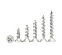 Compatible con tornillos autorroscantes Phillips M3, de cabeza plana avellanada, clavos acero inoxidable 304 resistentes(M3x60mm (20pcs))