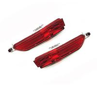 Compatible Con Touareg 2011 2012 2013 2014 2015 Reflector Parachoques Trasero Luz Trasera Luz Advertencia Tira Luz Freno Barra 7P6945105 7P6945106 coche Pilotos Traseros(Outer Pair)