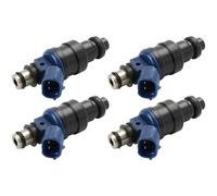 Compatible con Toyota Carina E AT190 4AFE AT191 7AFE 1992-1997. 4 inyectores de combustible 23250-02030 23209-02030. Boquilla del inyector de combustible de gasolina