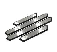 Compatible con Toyota Compatible con RAV4 19-23 Compatible con RAV 4 XA50 Compatible con tira decorativa para umbral de puerta de coche ABS híbrido estribo vehículo pedal pie(Silvery)