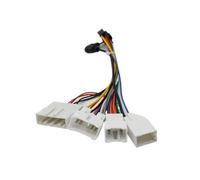 Compatible con Toyota Corolla Levin Auris 2014-2016. Panel frontal de 10.1 pulgadas para radio coche, reproductor estéreo, unidad principal 2 DIN Consola central del coche Panel(Cable)