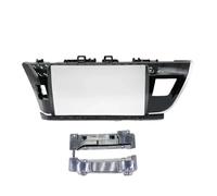 Compatible con Toyota Corolla Levin Auris 2014-2016. Panel frontal de 10.1 pulgadas para radio coche, reproductor estéreo, unidad principal 2 DIN Consola central del coche Panel(Frame-LHD)