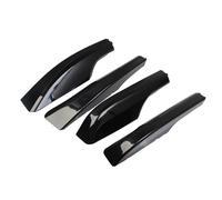 Compatible con Toyota Land Cruiser LC200 2008-2018, Cubierta del Extremo del portaequipajes de Techo (Negro).